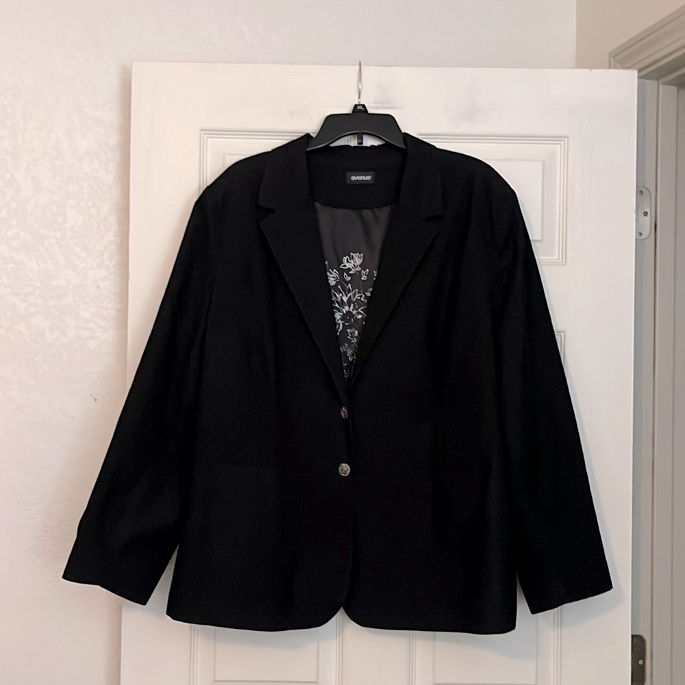 WOMEN’S PLUS SIZE CORDUROY BLAZER : SIZE 3X